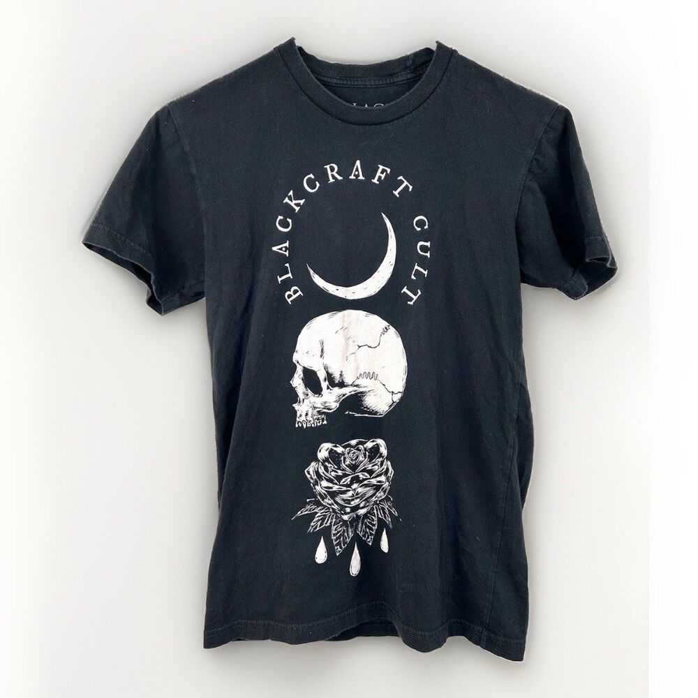 Blackcraft Cult Men's Black T-shirt Size XS Extra Small